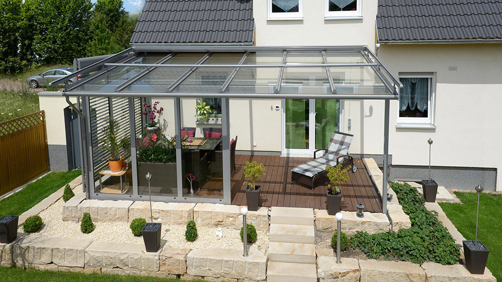 Terrassendächer von der Fa. TS-Aluminium-Profilsysteme GmbH & Co. KG